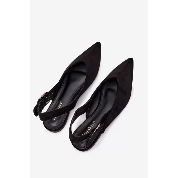  Dámske baleríny BOTO JH598/9755 BLACK 