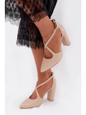 Dámske lodičky ZAZOO 1053 BROWN