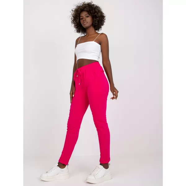  Dámske tepláky BASIC FEEL GOOD RV-DR-3589.05X FUCHSIA 