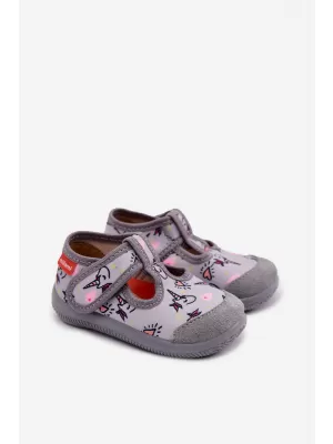 Detské papuče MILAMI 226/BR-29 GREY