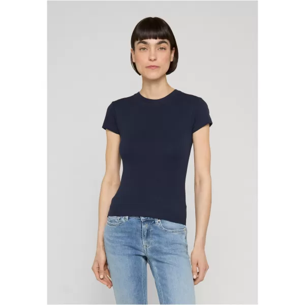  Dámske tričko URBAN CLASSICS TB8569-01641 MIDNIGHT NAVY 