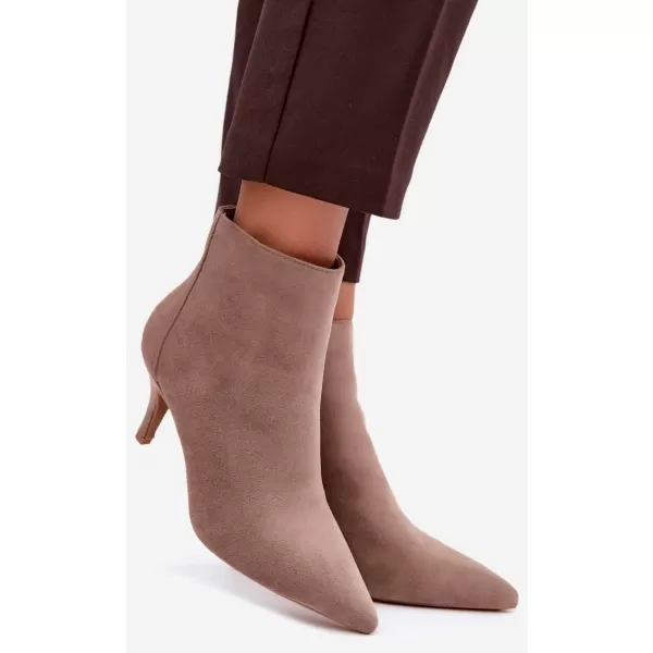  Dámske členkové topánky BOTO 2905A-1 BEIGE 