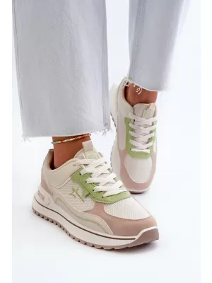 Dámske tenisky BIG STAR SHOES NN274A091 BEIGE