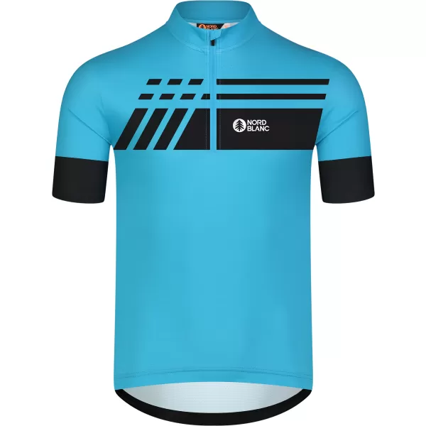  Pánsky cyklo dres NORDBLANC STEER NBSMF8080 MODRÁ 
