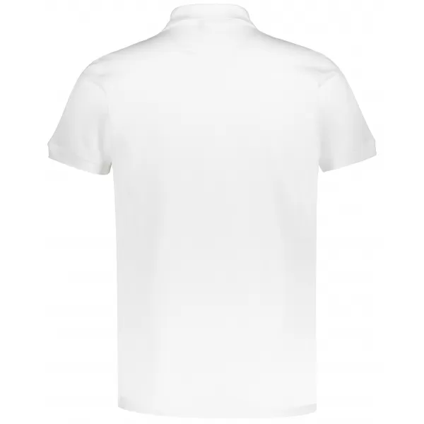  Pánske tričko s golierom ALTISPORT NP/ALMST90601 WHITE 
