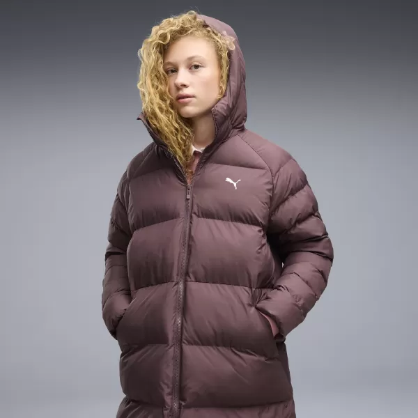  Dámsky kabát PUMA MONO HOODED PARKA 68838491 RICH COCOA 