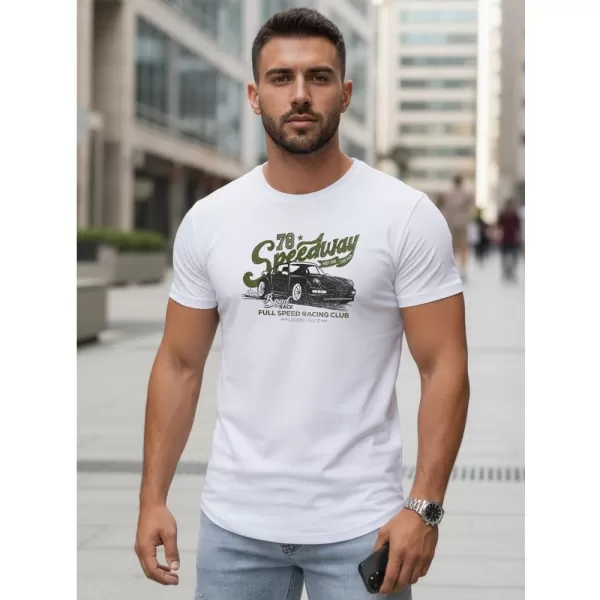  Pánske tričko DSTREET NX5089R BIELA 