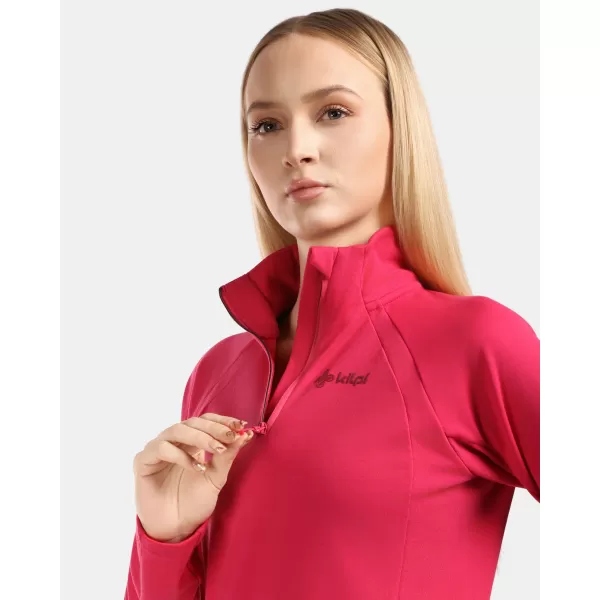  Dámska fleece mikina KILPI MONTALE-W 1L0204KI RUŽOVÁ 