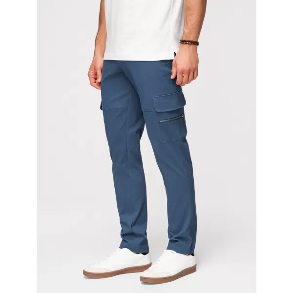  Pánske nohavice OMBRE P1517 DARK BLUE 