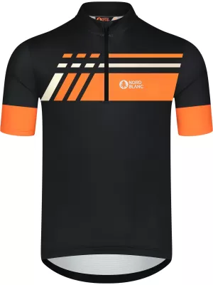 Pánsky cyklo dres NORDBLANC STEER NBSMF8080 ČIERNA