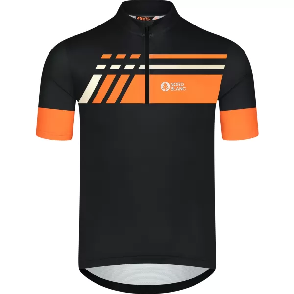  Pánsky cyklo dres NORDBLANC STEER NBSMF8080 ČIERNA 