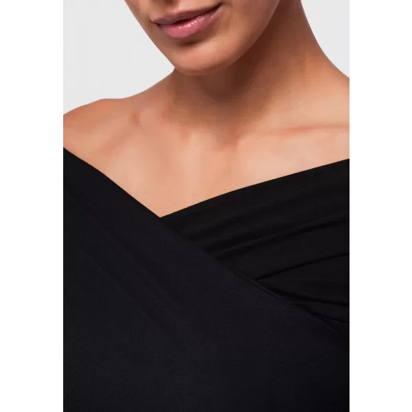  Dámska blúzka OMBRE OW-TS-E0088 BLACK 