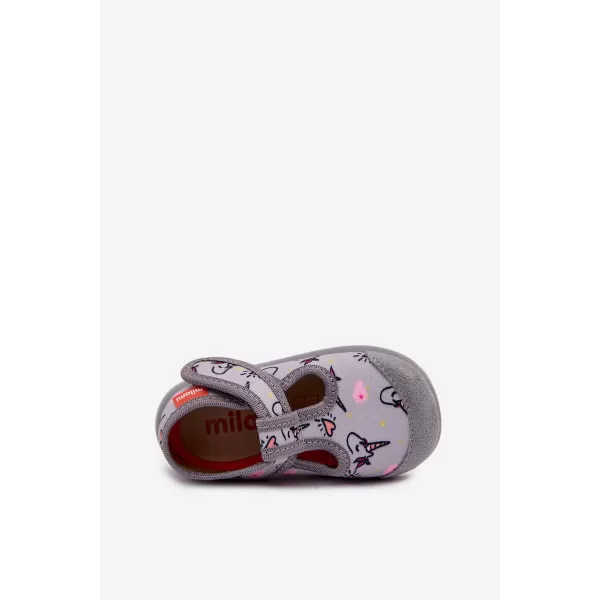  Detské papuče MILAMI 226/BR-29 GREY 