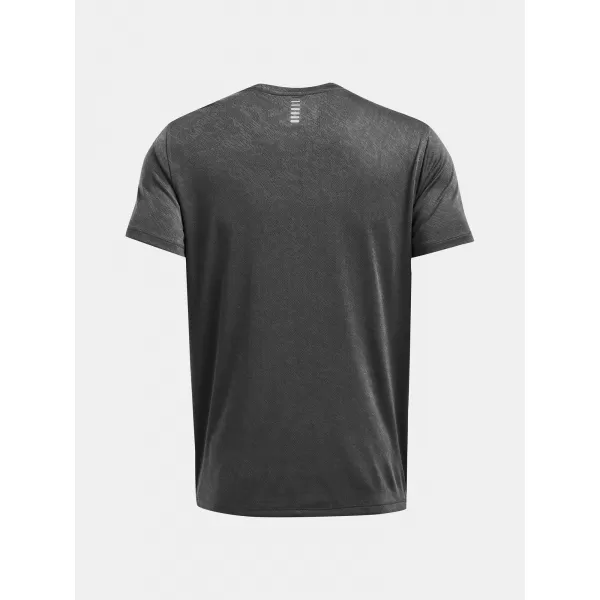  Pánske tričko UNDER ARMOUR LAUNCH CAMO SHORTSLEEVE 1386681-025 ŠEDÁ 