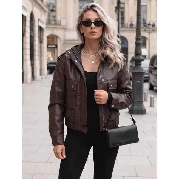  Dámska bunda DSTREET TY5877 HNEDÁ 