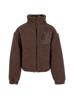 Dámska bunda URBAN CLASSICS TB6068-00075 BROWN