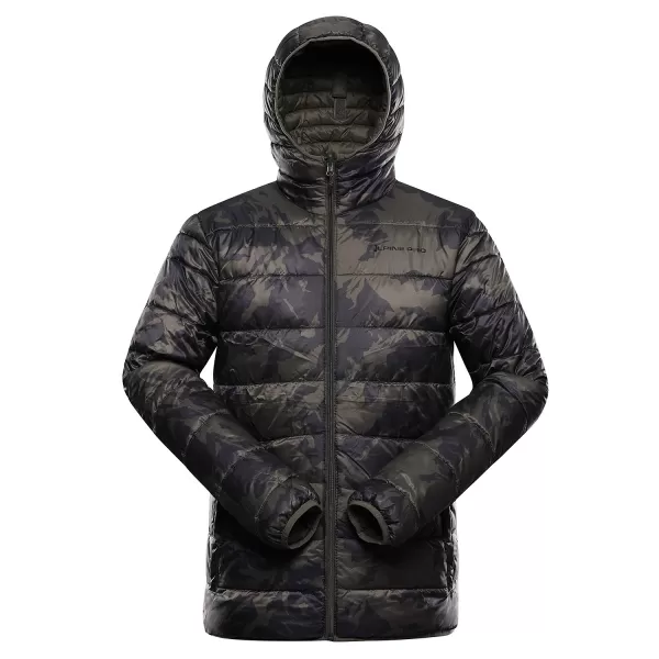  Pánska zimná bunda ALPINE PRO EROM IVY GREEN VARIANT PB 