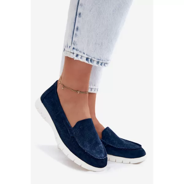  Dámske mokasíny VINCEZA 95360 BLUE 