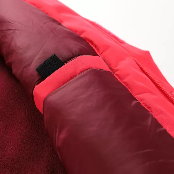  Detská lyžiarska bunda ALPINE PRO DEARO 3 RASPBERRY 