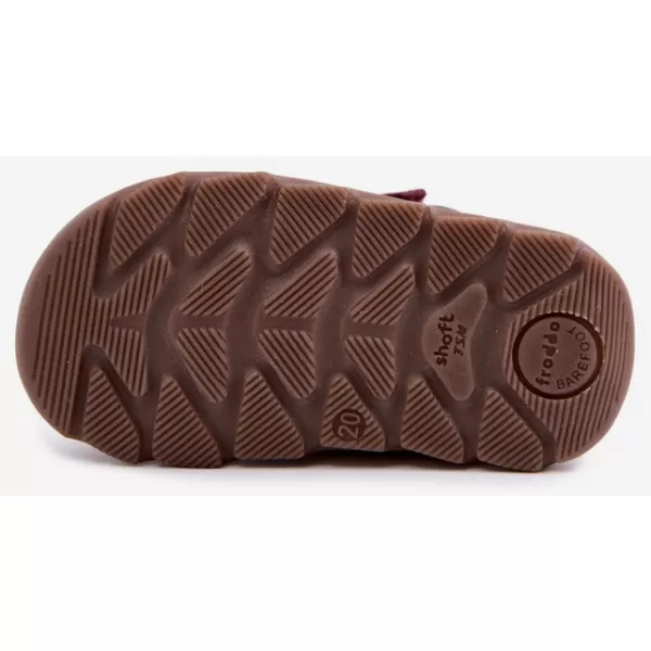  Detské topánky FRODDO G2110150-9 VÍNOVÁ 