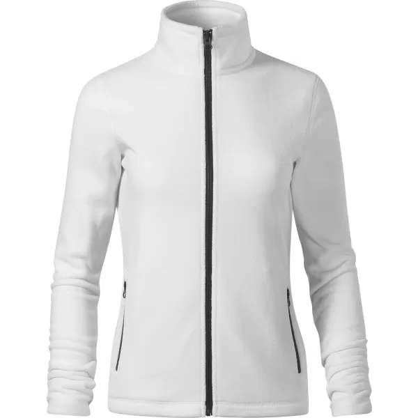  Dámska micro fleece mikina MALFINI FACTOR 853 BIELA 