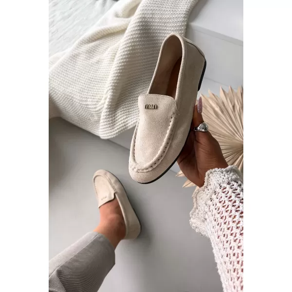  Dámske mokasíny BOTO QQ-273 BEIGE 