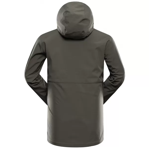  Pánska softshellová bunda ALPINE PRO HOOR 2 MULLED BAZIL 
