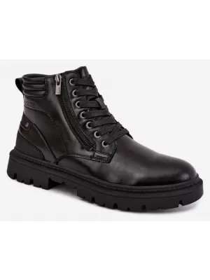 Pánske členkové topánky BIG STAR SHOES UU174242 BLACK