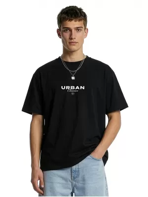 Pánske tričko URBAN CLASSICS TB8665 BLACK