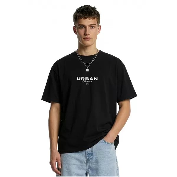 Pánske tričko URBAN CLASSICS TB8665 BLACK 