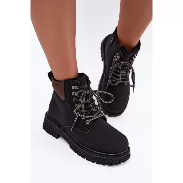  Dámske čižmy BOTO 25BT26-9118 BLACK 