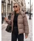 Dámska bunda DSTREET TY5748 BÉŽOVÁ