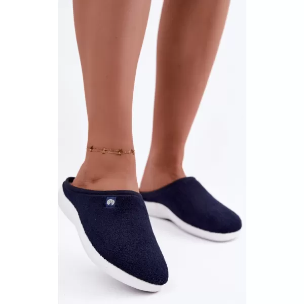  Dámske šľapky INBLU EC000102 NÁMORNÍCKA MODRÁ 