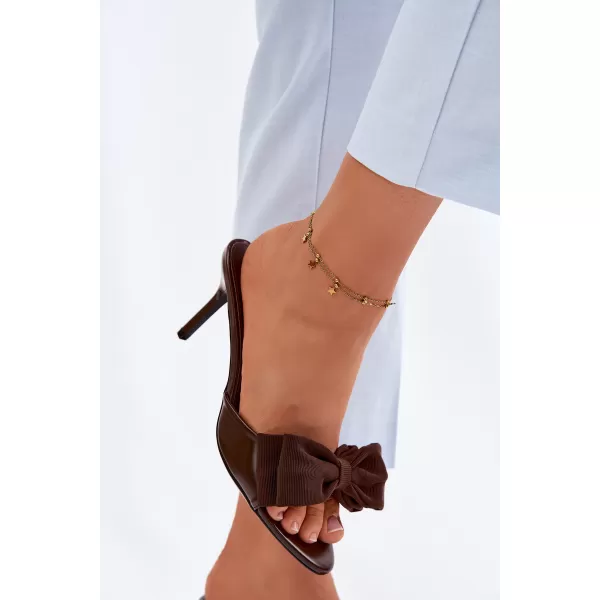  Dámske šľapky BOTO LOLA5316 BROWN 