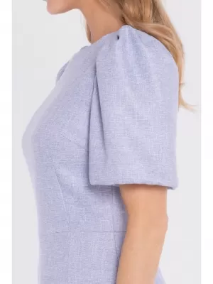 Dámske šaty STYLOVE S431 LIGHT BLUE