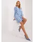 Dámske šaty SUBLEVEL D73771M30427A LIGHT BLUE