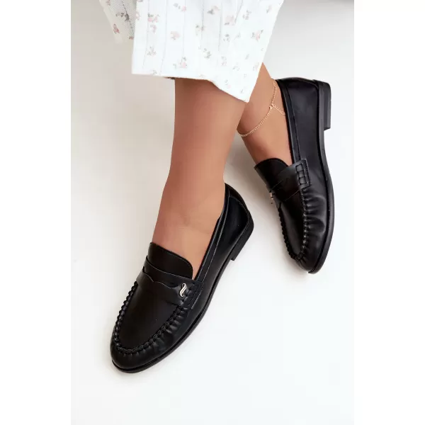  Dámske mokasíny BOTO G523 BLACK 