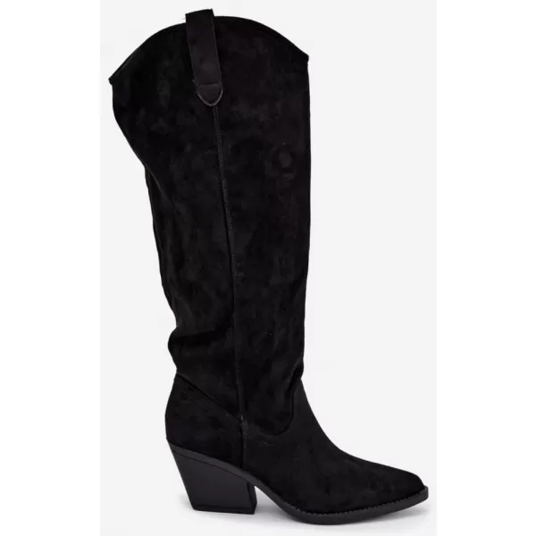  Dámske čižmy BOTO CLS-627 BLACK 