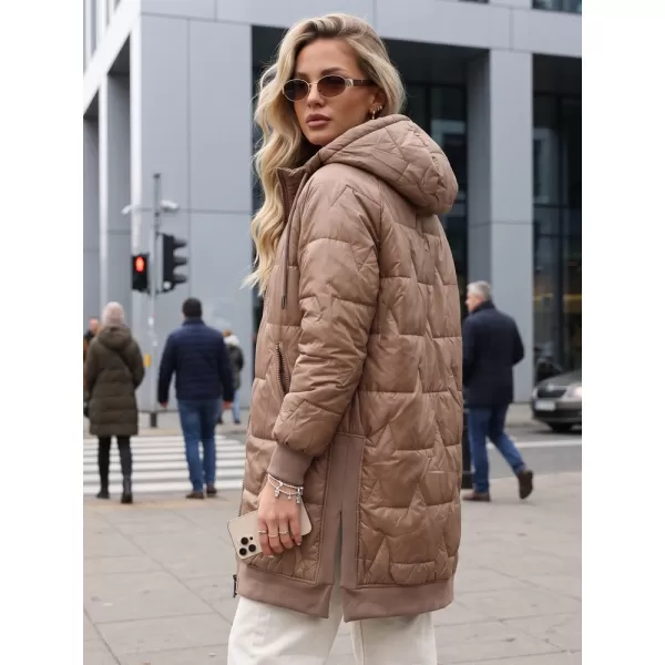 Dámska bunda DSTREET TY5811 KARAMELOVÁ 