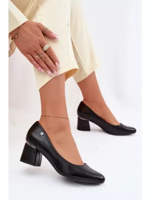 Dámske lodičky VINCEZA 62292 BLACK