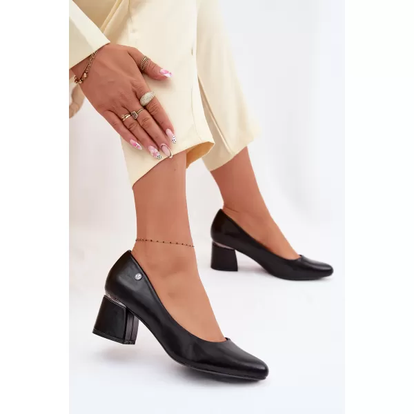  Dámske lodičky VINCEZA 62292 BLACK 
