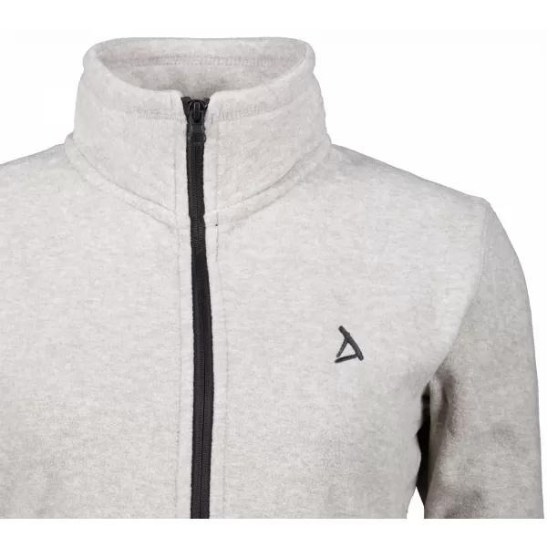  Dámska fleece mikina ALTISPORT ALW002852 STRIEBORNÝ MELÍR 