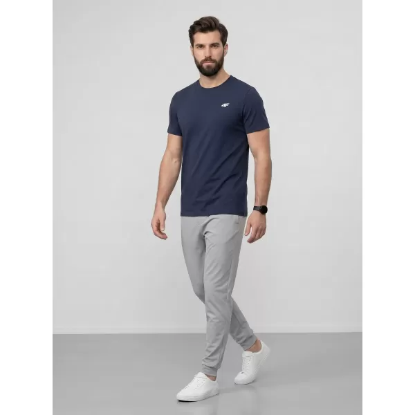  Pánske tričko 4F WAW25TTSHM2373 DENIM 