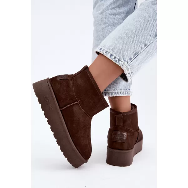  Dámske topánky BIG STAR SHOES UU274223 BROWN/BEIGE SHADOWS 
