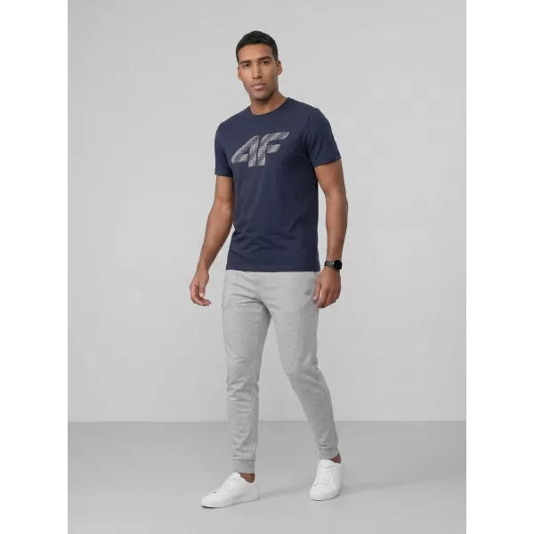  Pánske tričko 4F WMM00TTSHM3342 NAVY 