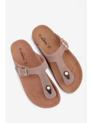Dámske žabky BOTO 26SD21-101 BEIGE