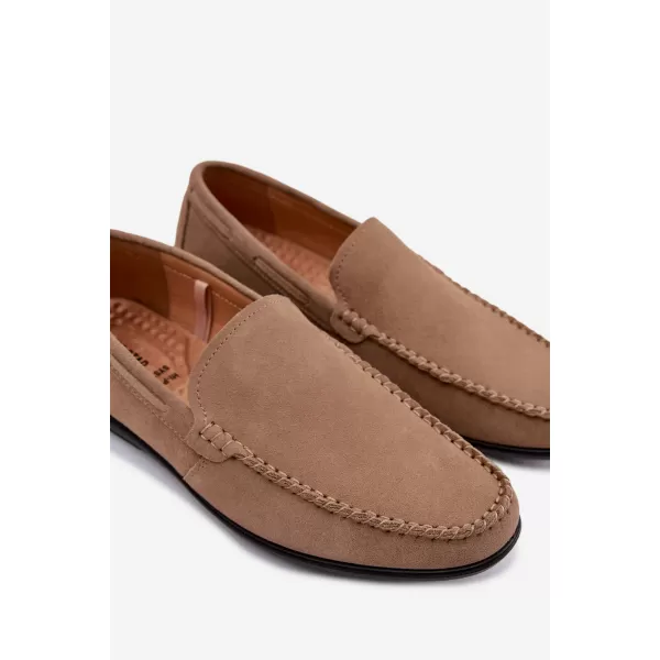  Pánske mokasíny BIG STAR SHOES TT174201 BEIGE 