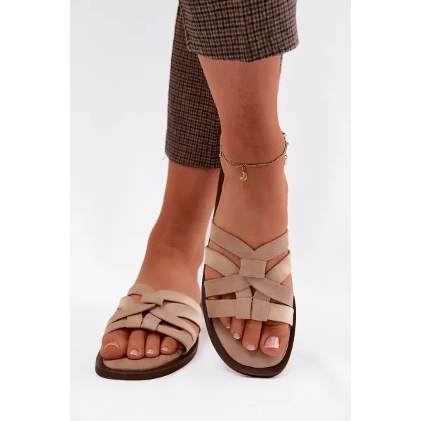  Dámske šľapky BOTO 9826 BEIGE 