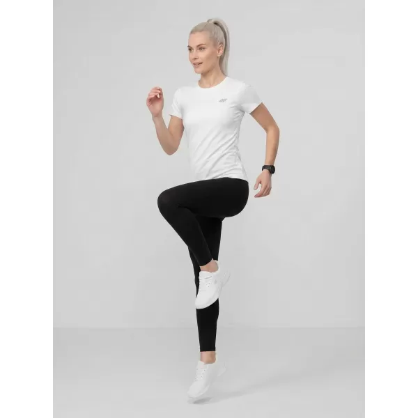  Dámske tričko 4F WMM00TTSHF3306 WHITE 