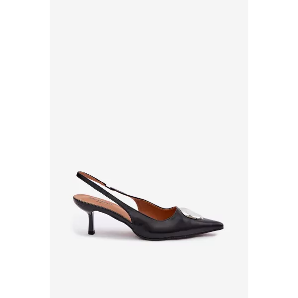  Dámske sandále BOTO P-1443 BLACK 